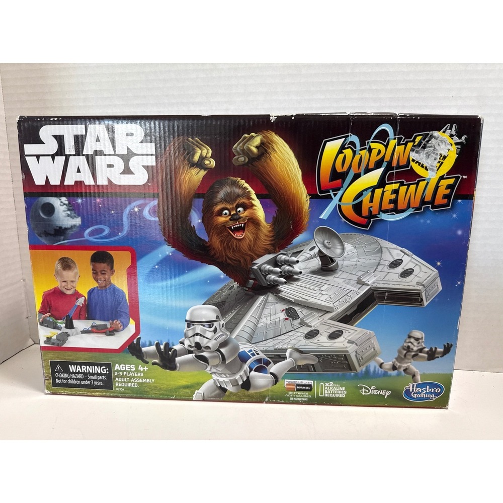 Star Wars Loopin Chewie Game Hasbro B2354 Millennium Falcon Disney 2-3 Players